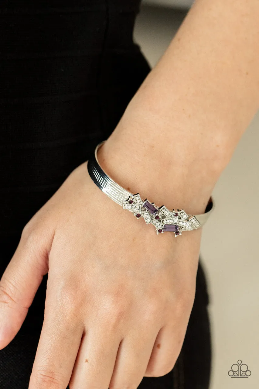 A Chic Clique Purple Paparazzi Bracelet