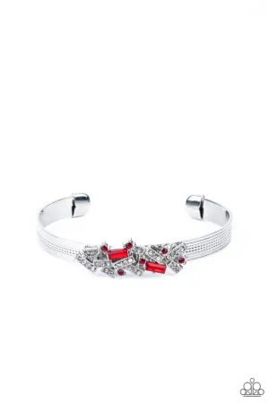 A Chic Clique Red Paparazzi Bracelet