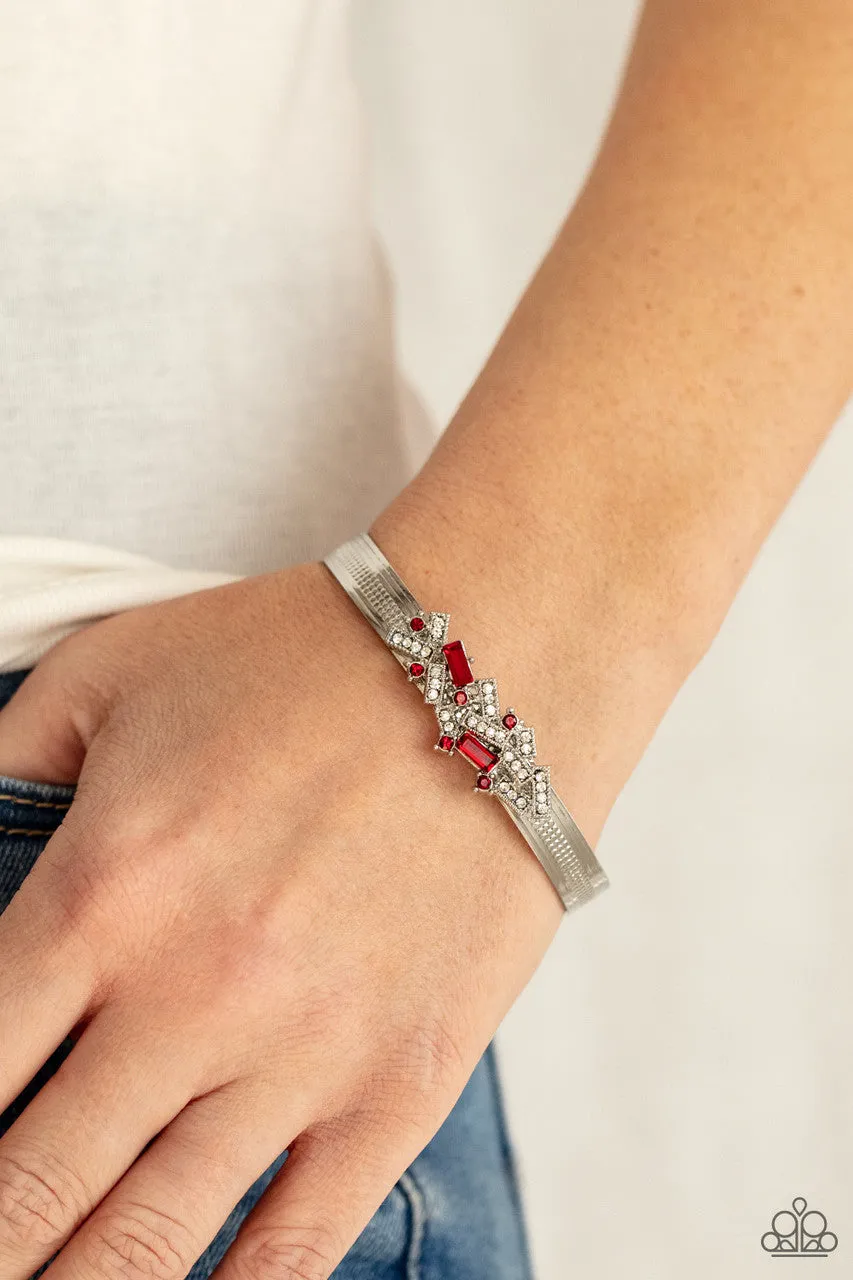 A Chic Clique Red Paparazzi Bracelet