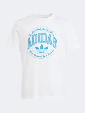 Adidas Vrct Boys Original T-Shirt White