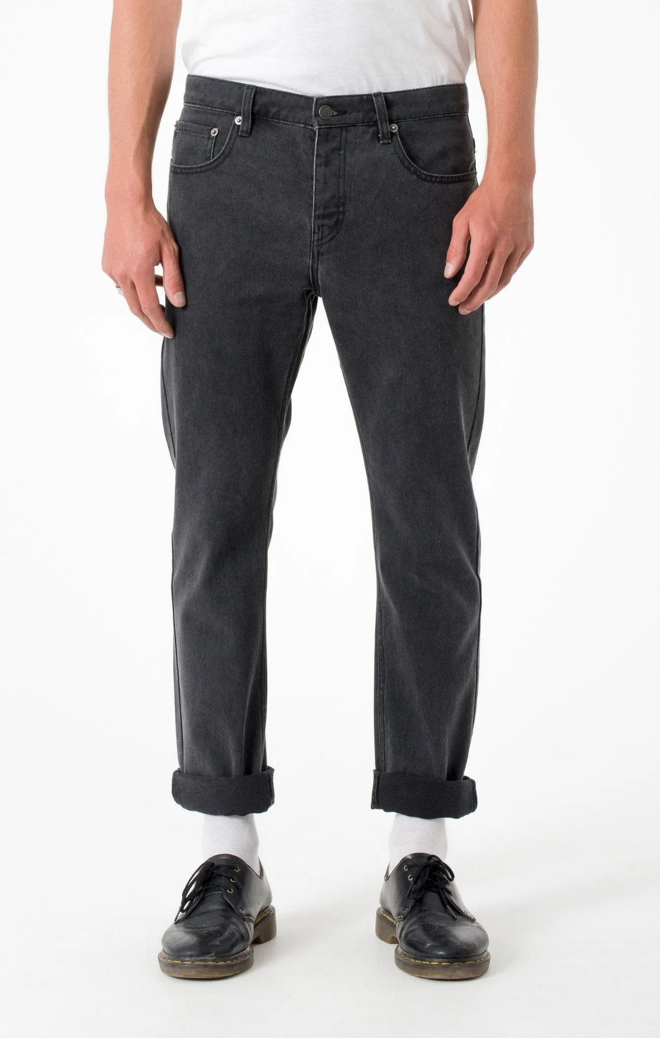 Afends Mens Deadbeat - Slim Fit Denim