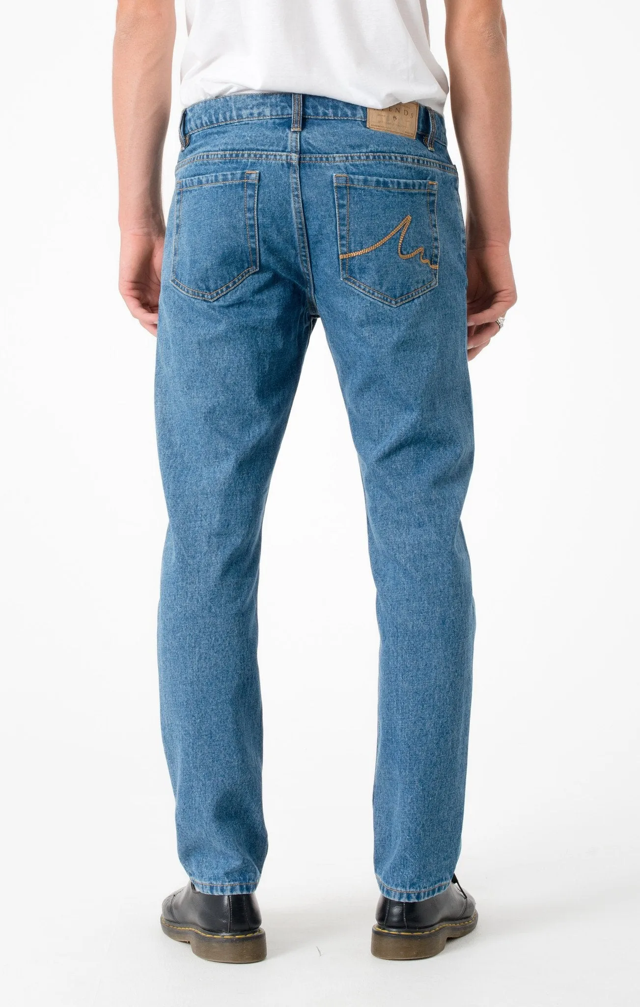 Afends Mens Deadbeat - Slim Fit Denim