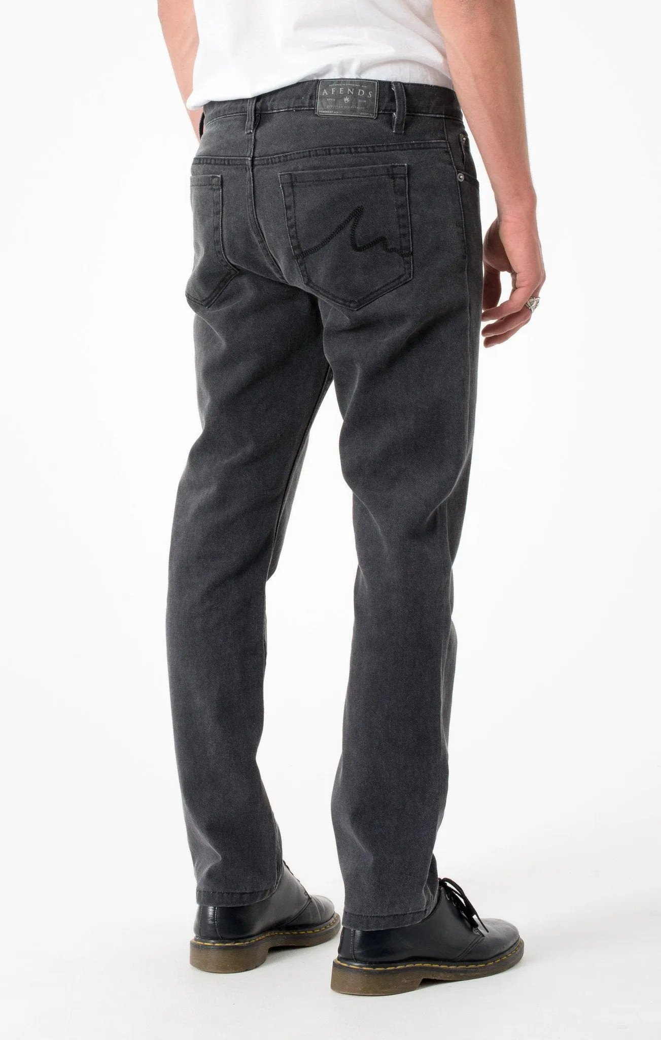 Afends Mens Deadbeat - Slim Fit Denim