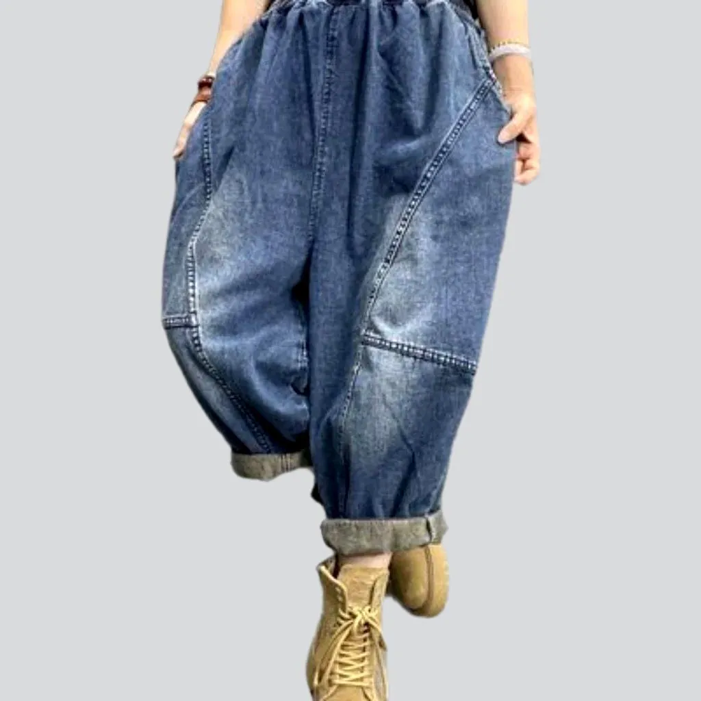 Baggy vintage women jean pants