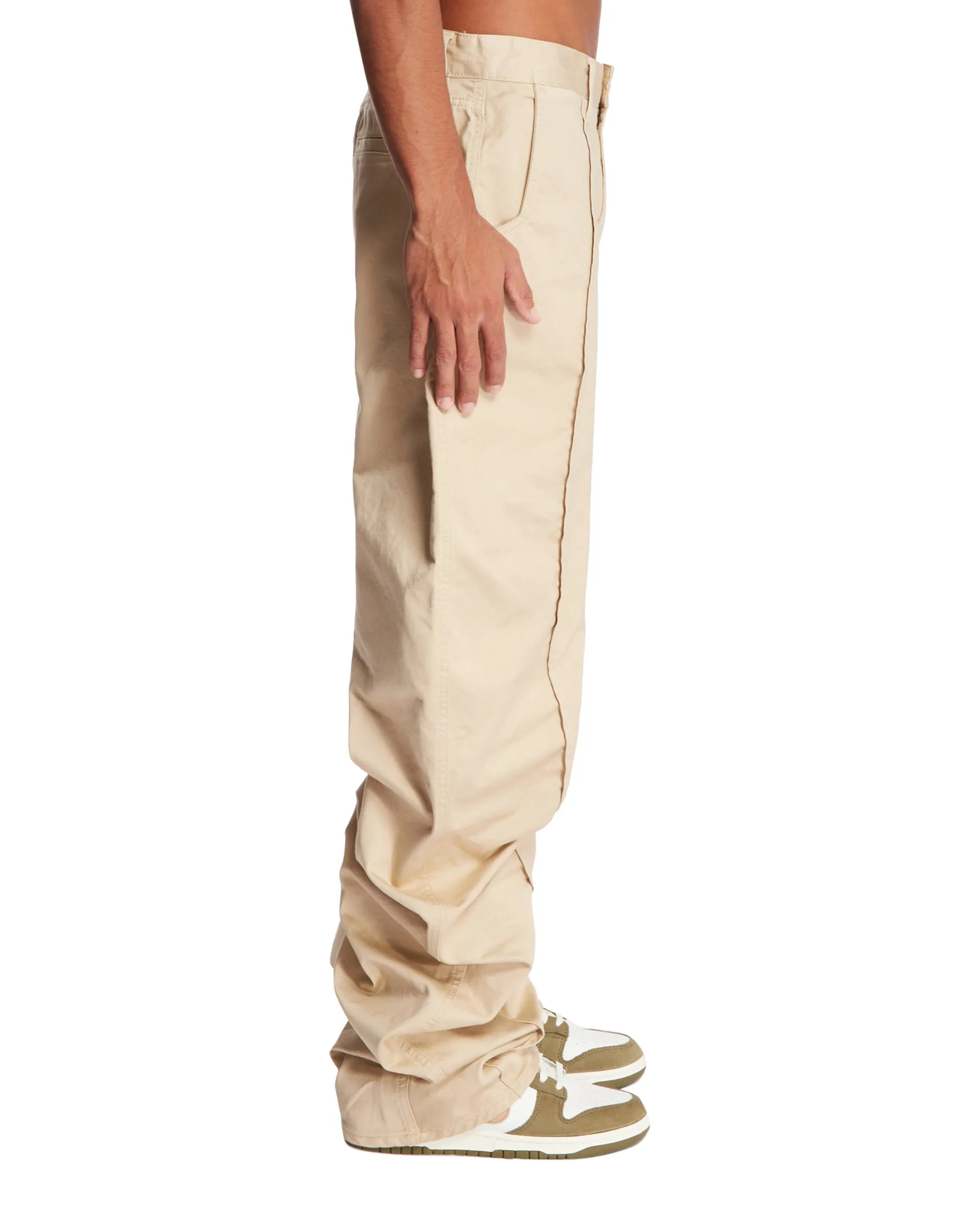 Beige Curva Jeans