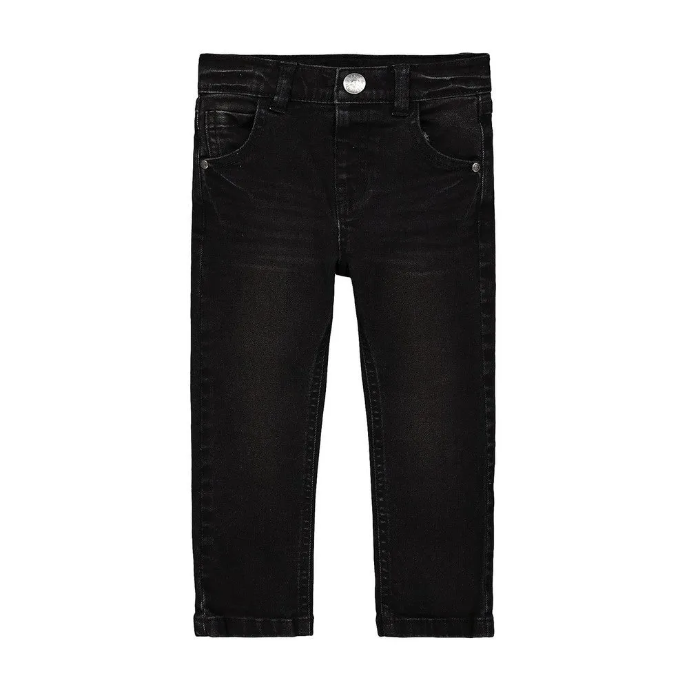 Black Wash Skinny Fit Jeans