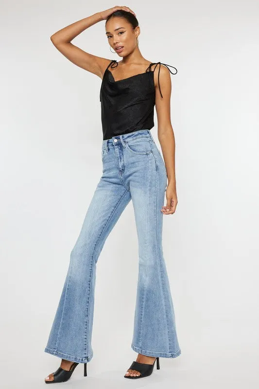 Bohemian Designer High RIse Super Flare Jeans