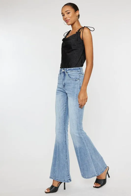 Bohemian Designer High RIse Super Flare Jeans