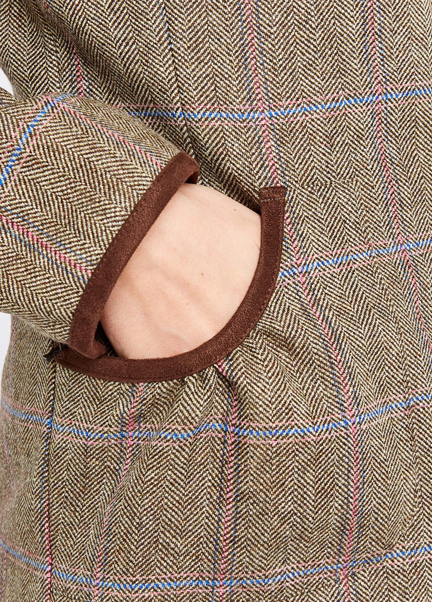 Bracken Tweed Jacket - Woodrose