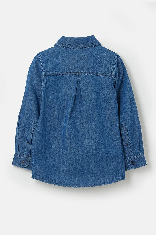 Charlie Boys Shirt - Denim