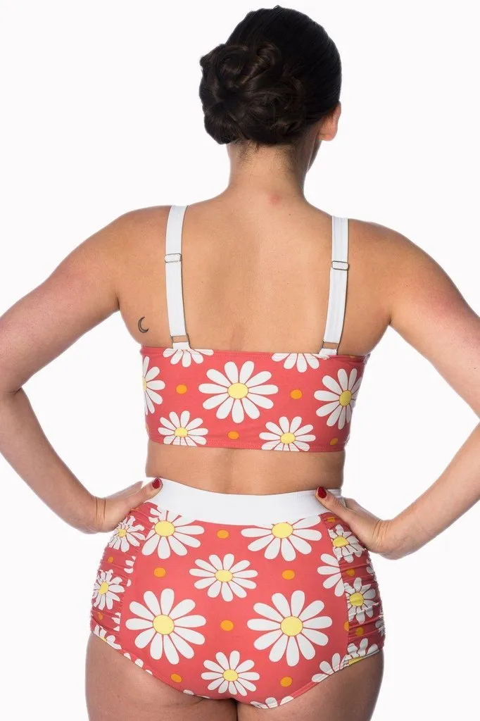 Crazy Daisy Plus Size Built Up Swimsuit Bottoms