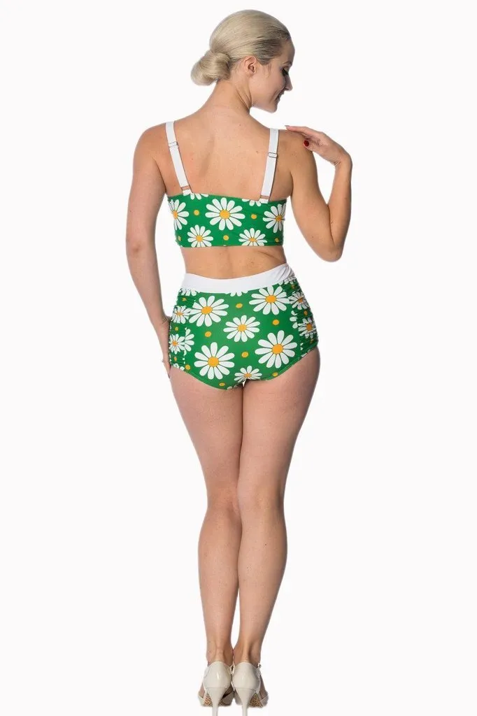 Crazy Daisy Plus Size Built Up Swimsuit Bottoms