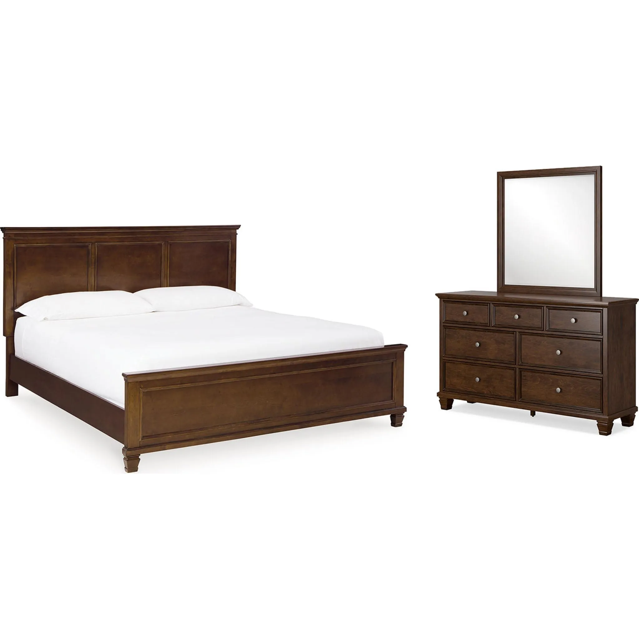 Danabrin 5 Piece Panel Bedroom