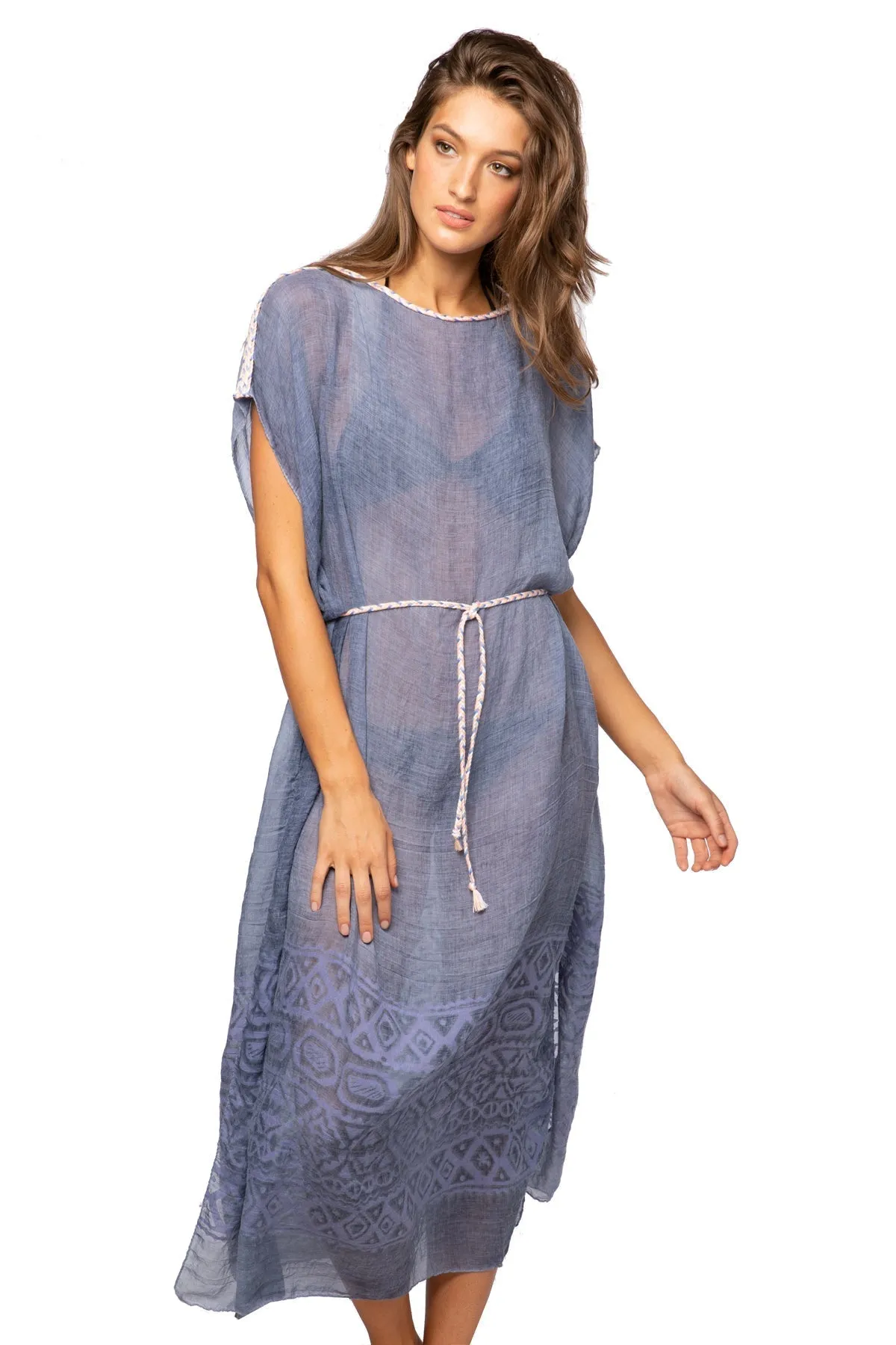 Dapper Denim | Farrah Kaftan Maxi Dress