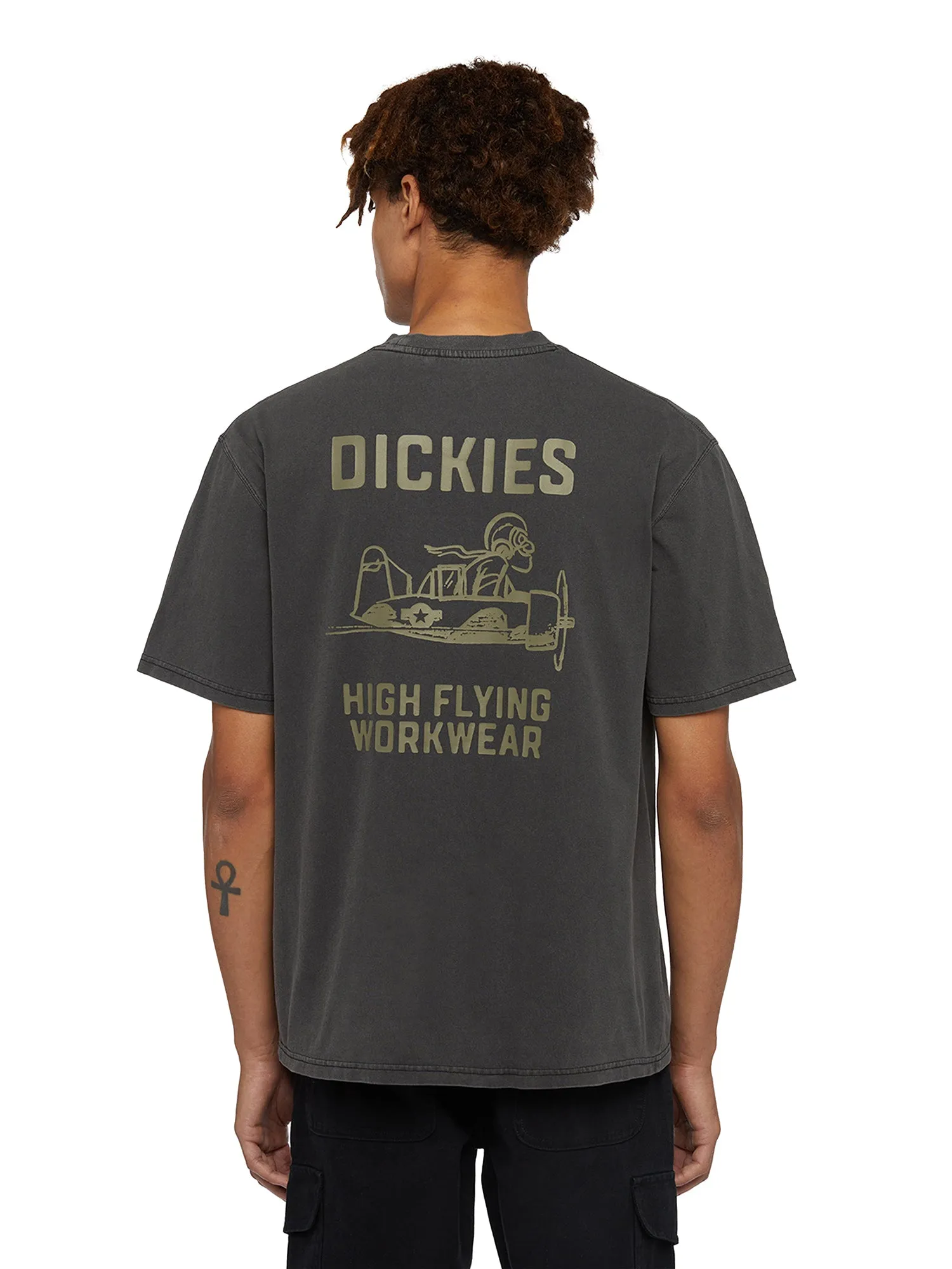 Dickies High Flying Workwear T-shirt Nero Uomo