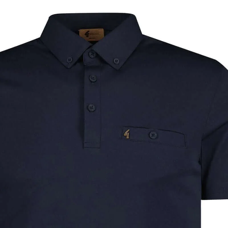 Gabicci Vintage LADRO Polo Navy