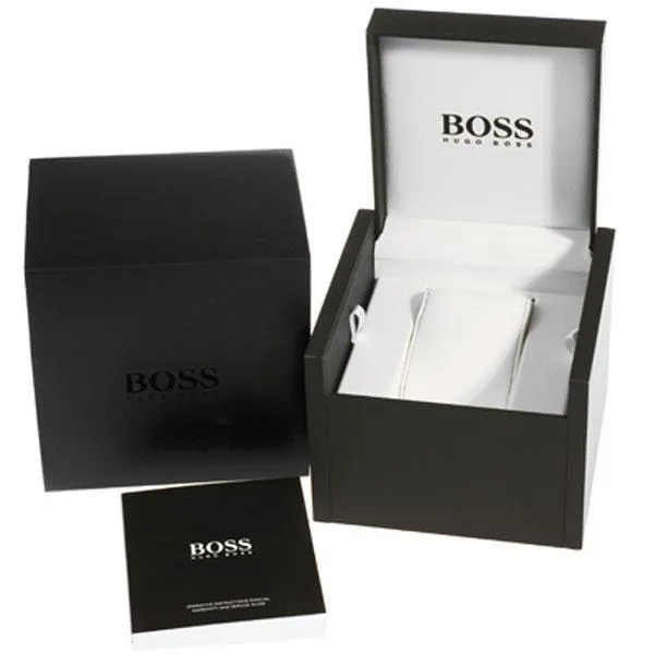 Hugo Boss MAN's Chronograph Quartz Watch With Stainless Steel Bracelet - HB1513498, Analog Display