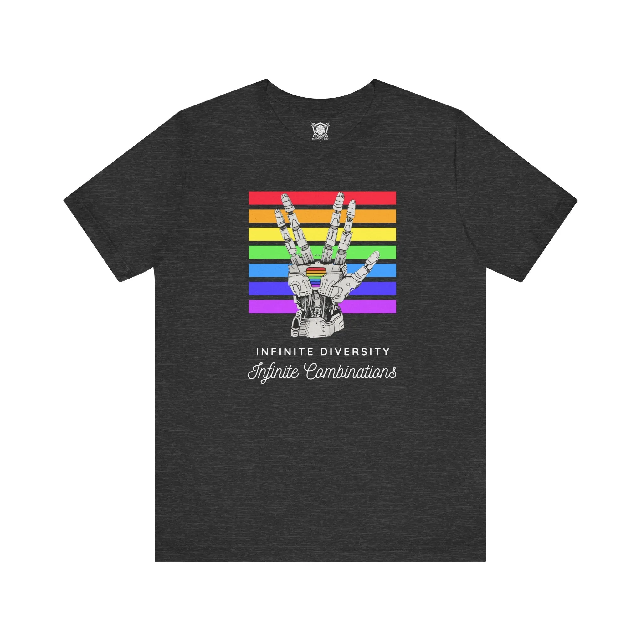 Infinite Diversity - IDIC Pride Flag Tee