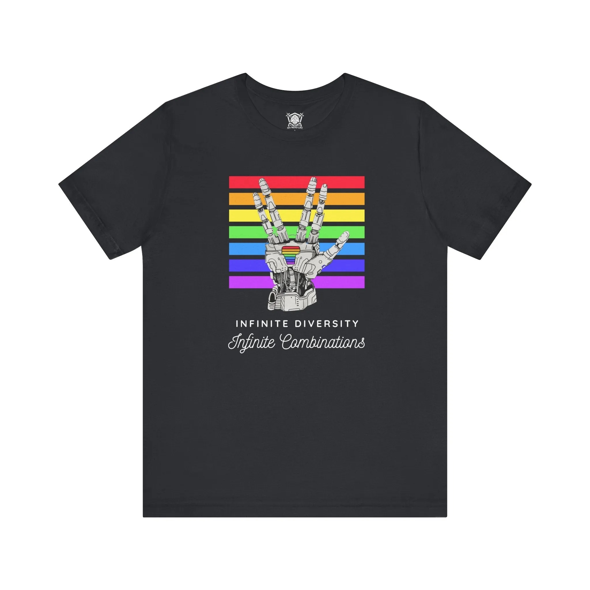 Infinite Diversity - IDIC Pride Flag Tee