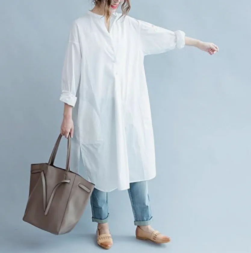 Isis | Camisa Casual Oversize Chic