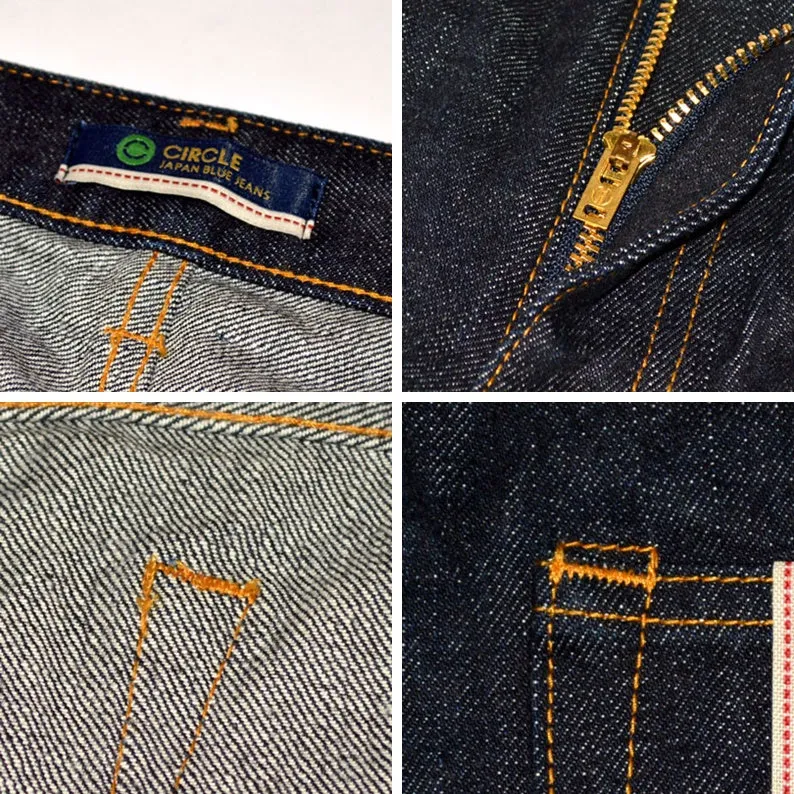 JAPAN BLUE JEANS -CIRCLE- "J201" 14.8oz Denim TAPERED