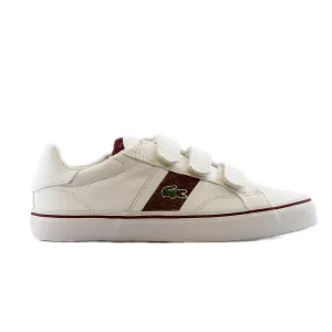 Lacoste Fairlead WW Spc Casual Shoe  - White - Boys