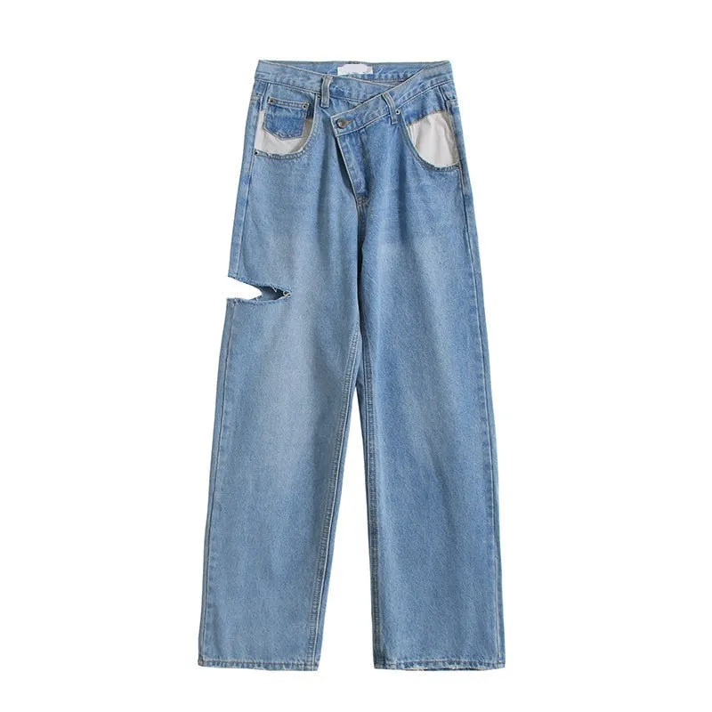 'On My Way' Baggy Jeans