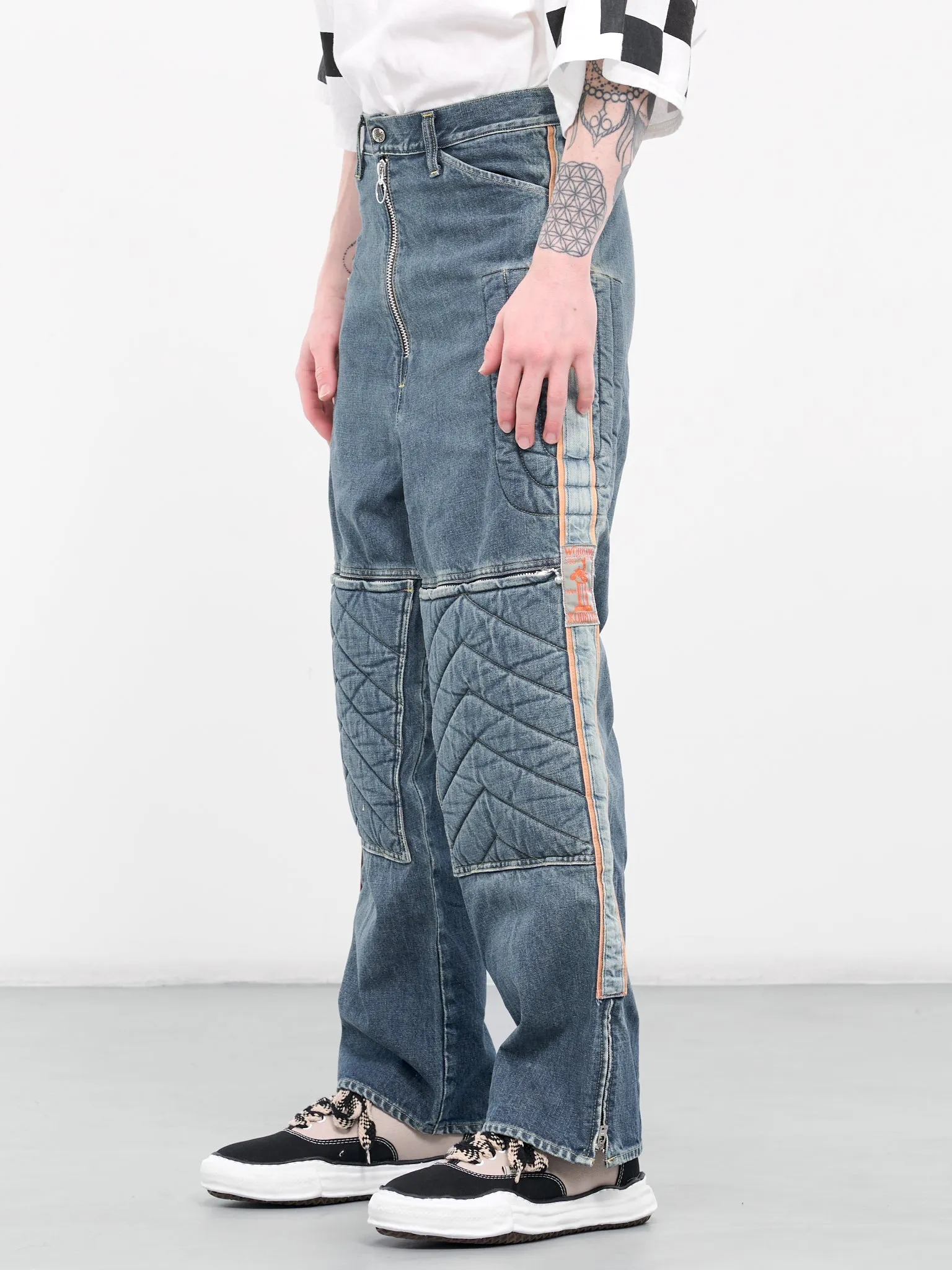 "Todoterreno" Denim Motocross Jeans (KR2402LP01-PRO-DENIM-BLUE)