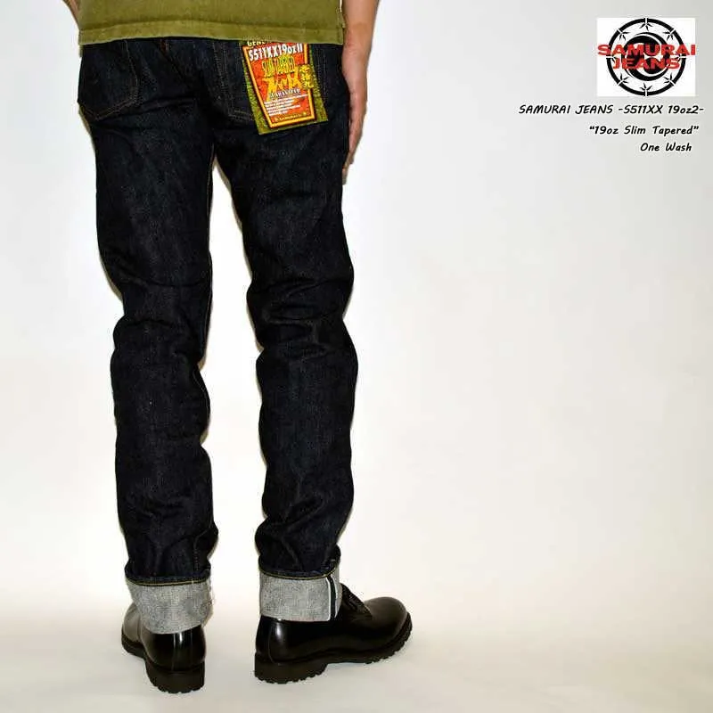 SAMURAI JEANS "S511XX19oz2" 19oz Denim SLIM TAPERED