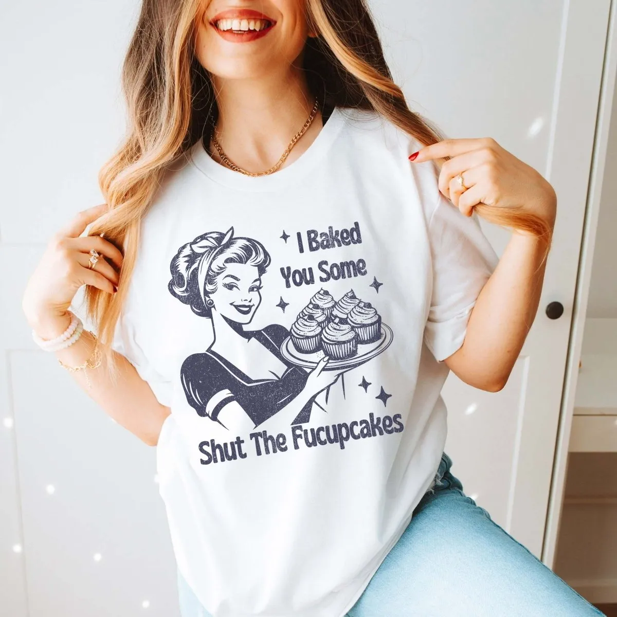 Shut The Fucupcakes Graphic Tee