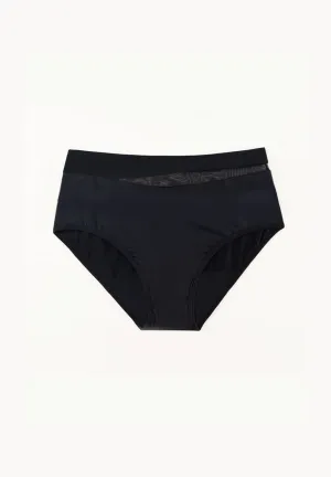 Side Mesh Swim Bottom