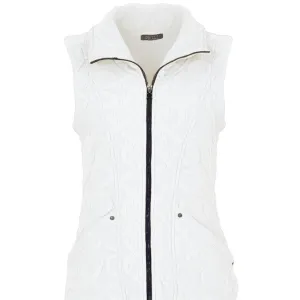 Sporty Chic Winter White Vest