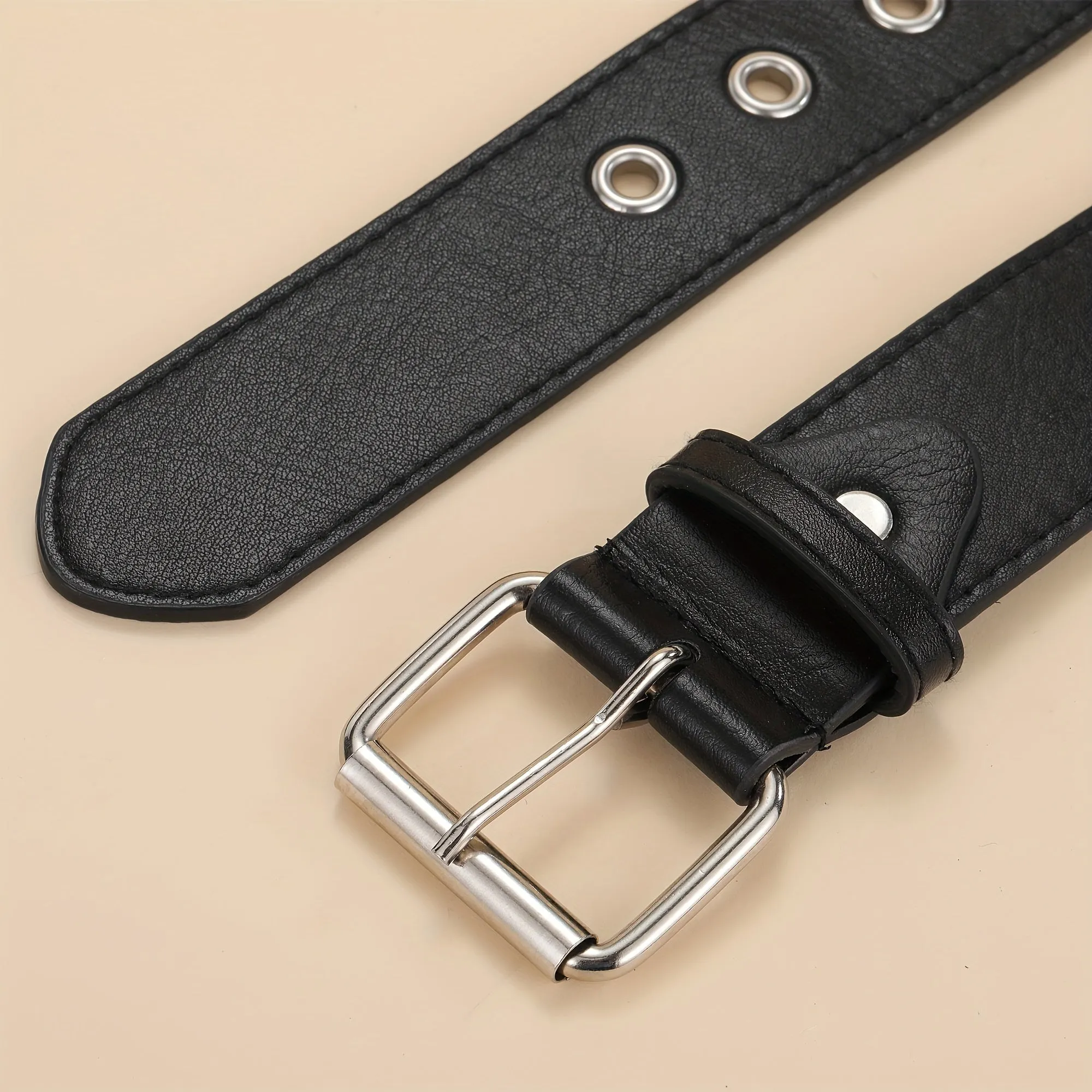 Stylish Rivet Pin Buckle Belt Perfect Mens Gift