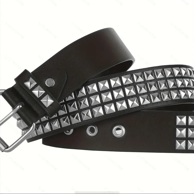 Stylish Rivet Pin Buckle Belt Perfect Mens Gift