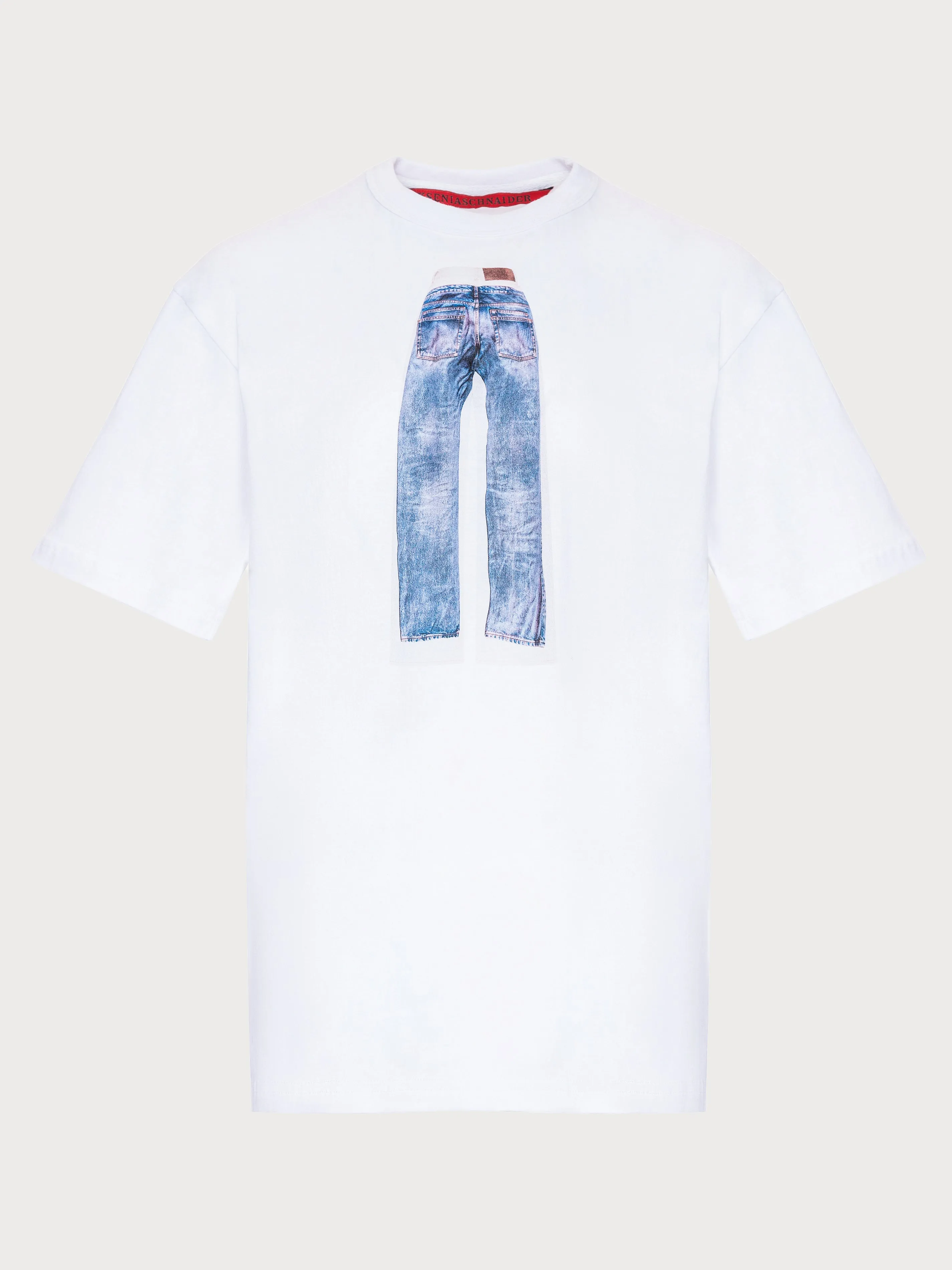 T-shirt with Augmented Jeans