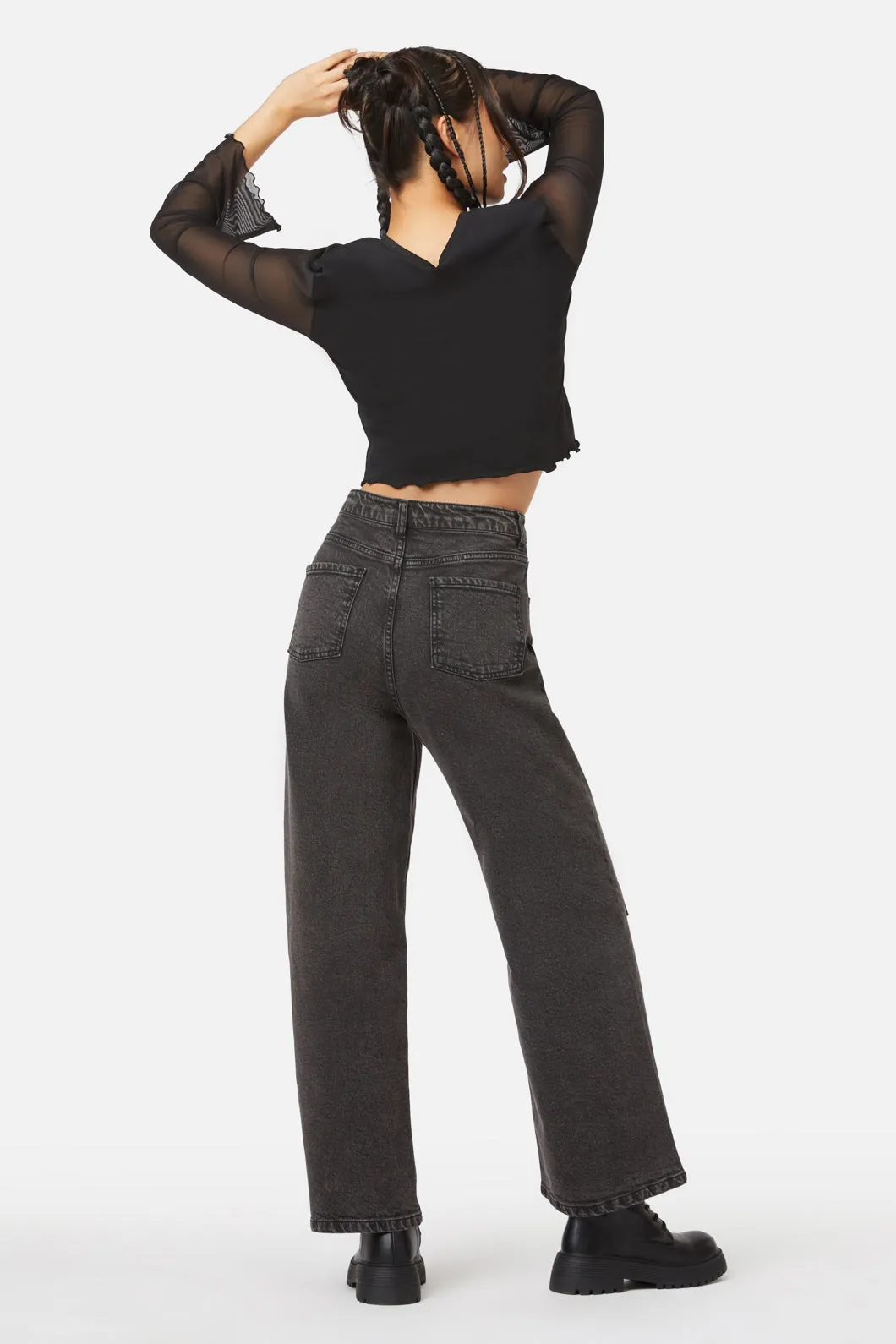 The Astral Wide Leg Jeans