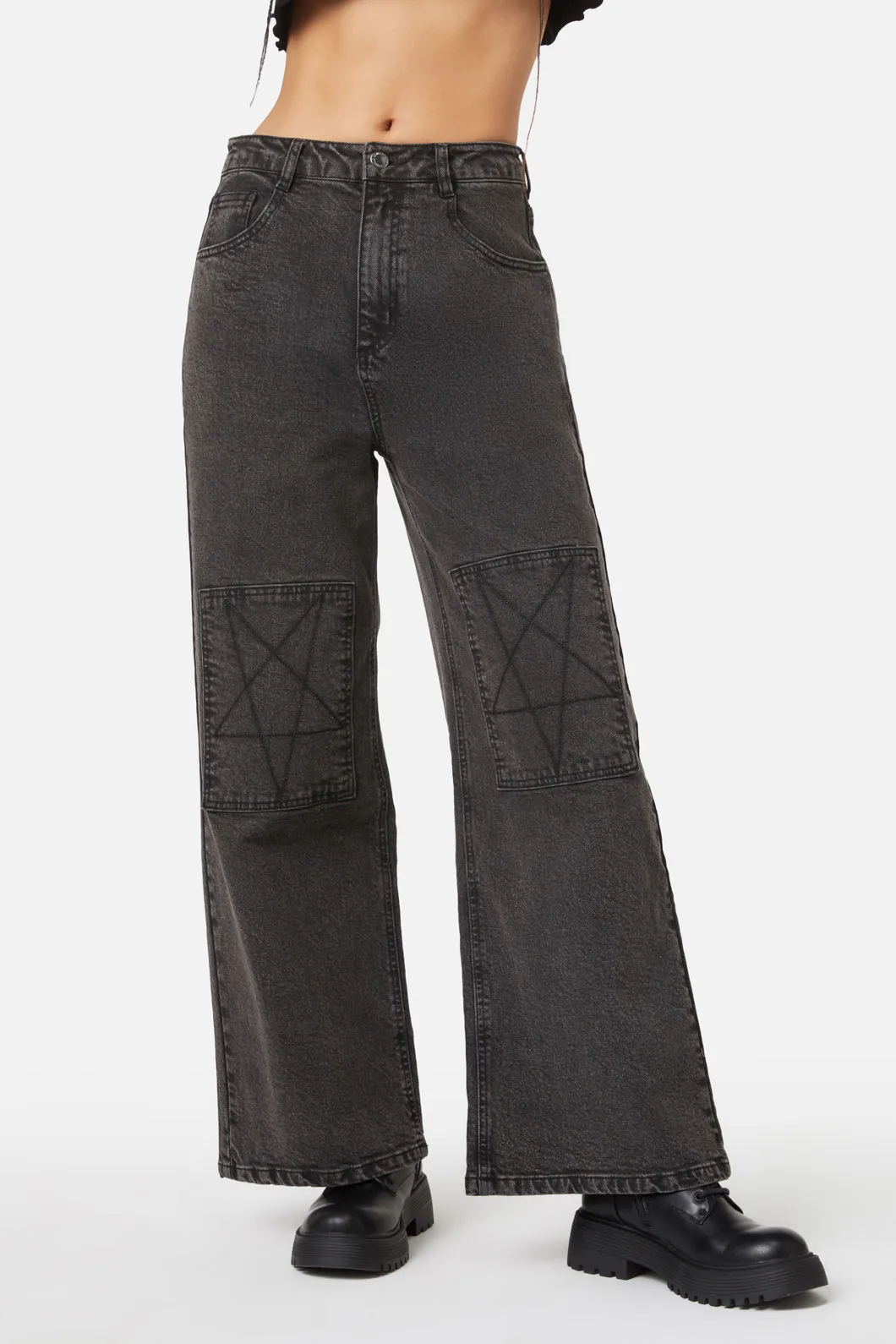 The Astral Wide Leg Jeans