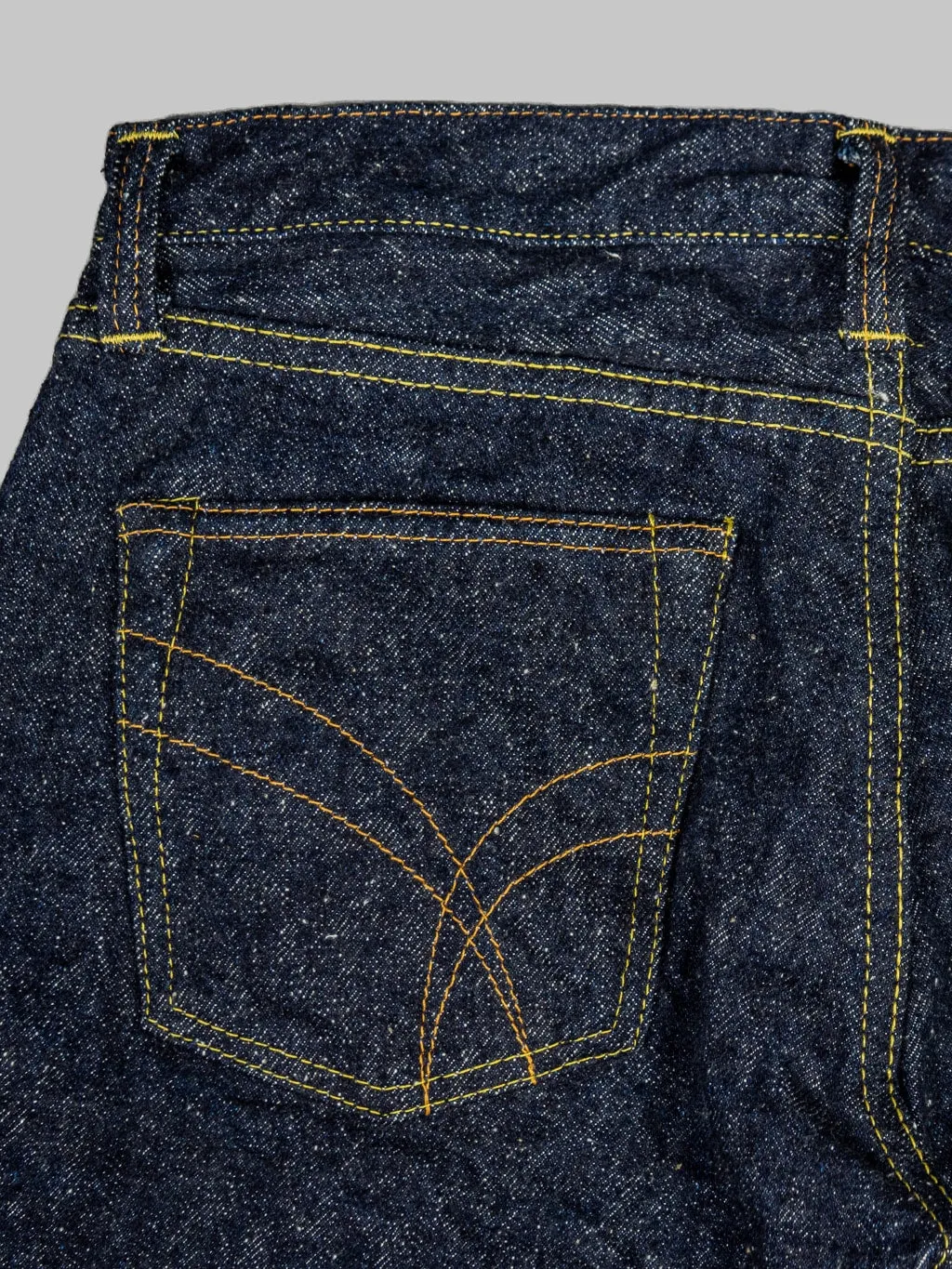 The Strike Gold 0104KE "Keep Earth" Natural Indigo Straight Tapered Jeans