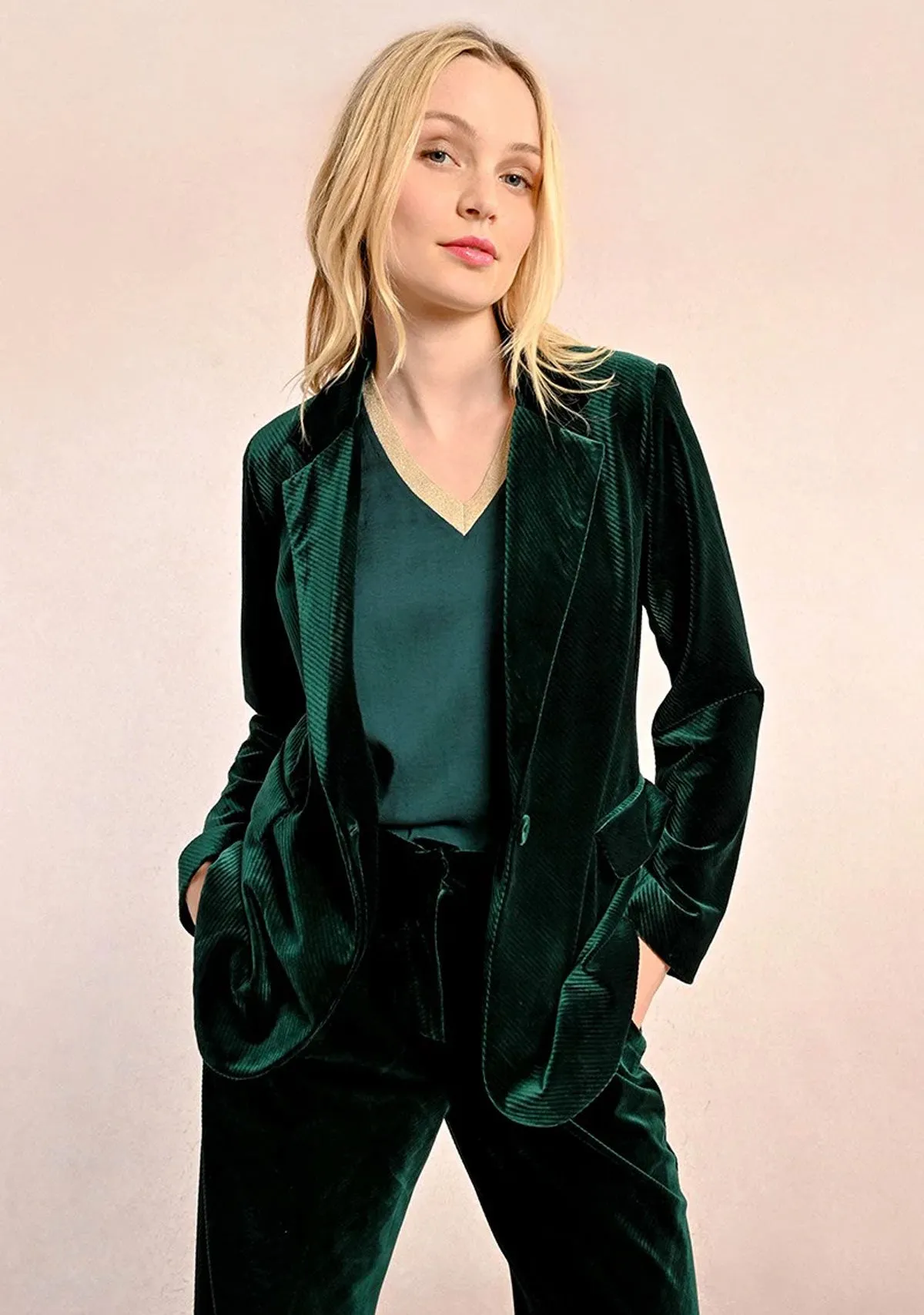 Velvet Blazer