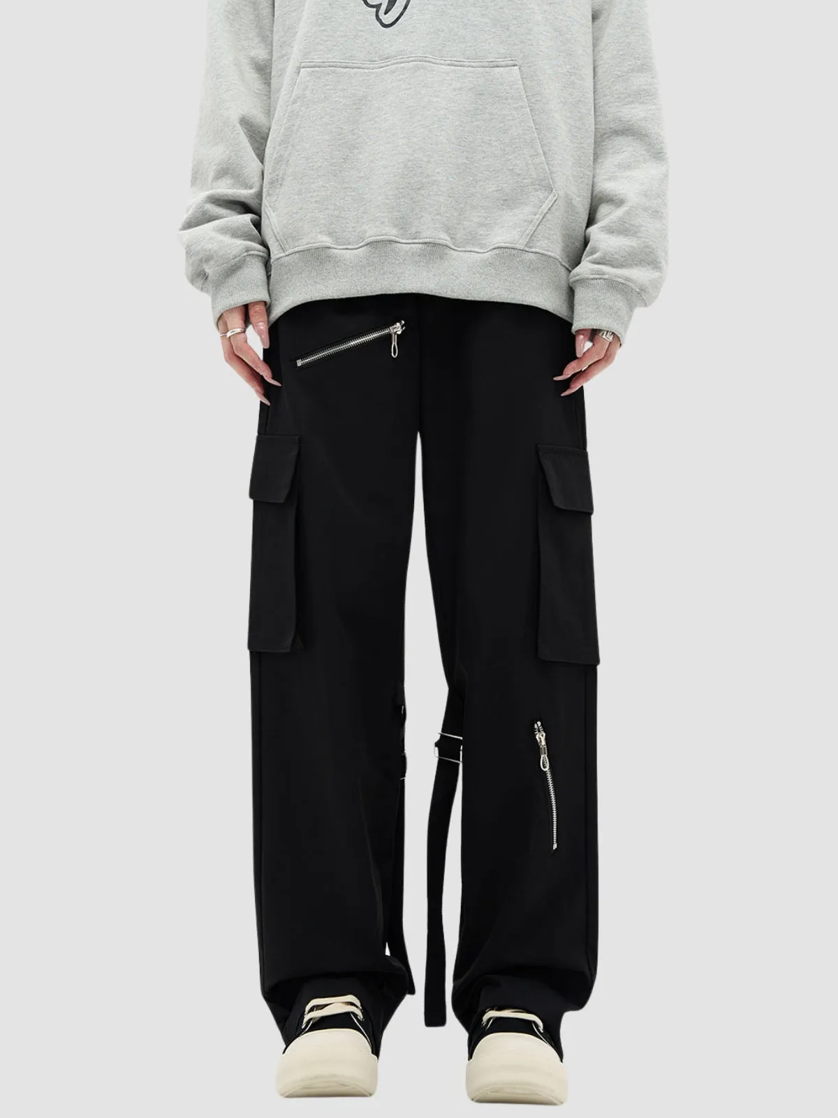 WLS American Fashion Brand Design Straight Pants