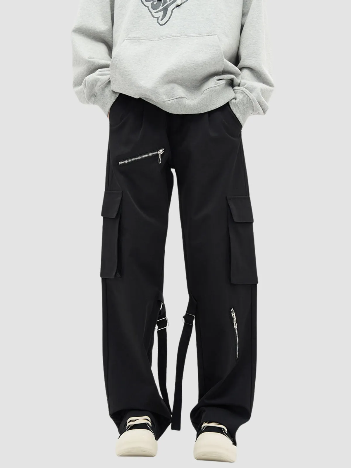 WLS American Fashion Brand Design Straight Pants