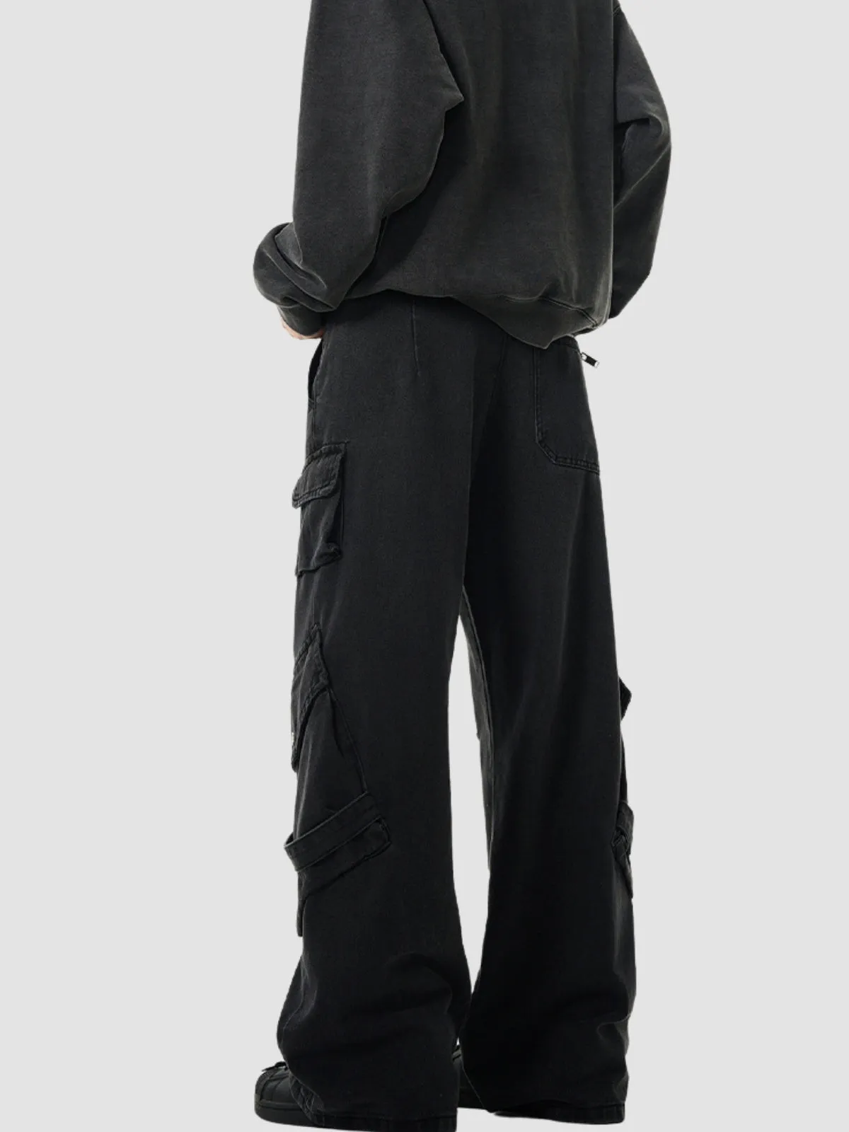 WLS Loose Big Pocket Cargo Pants