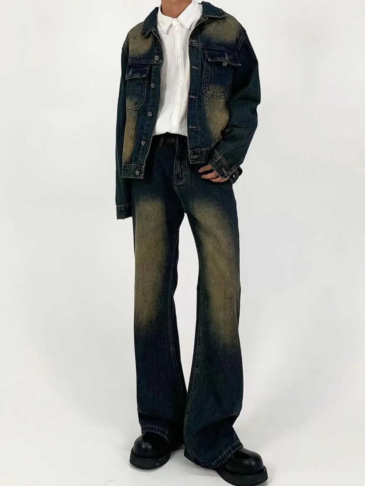 WLS Retro Clean Fit Denim Suit