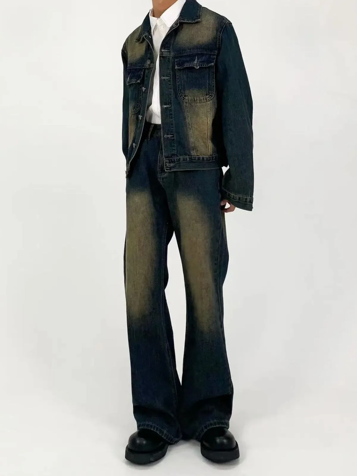 WLS Retro Clean Fit Denim Suit