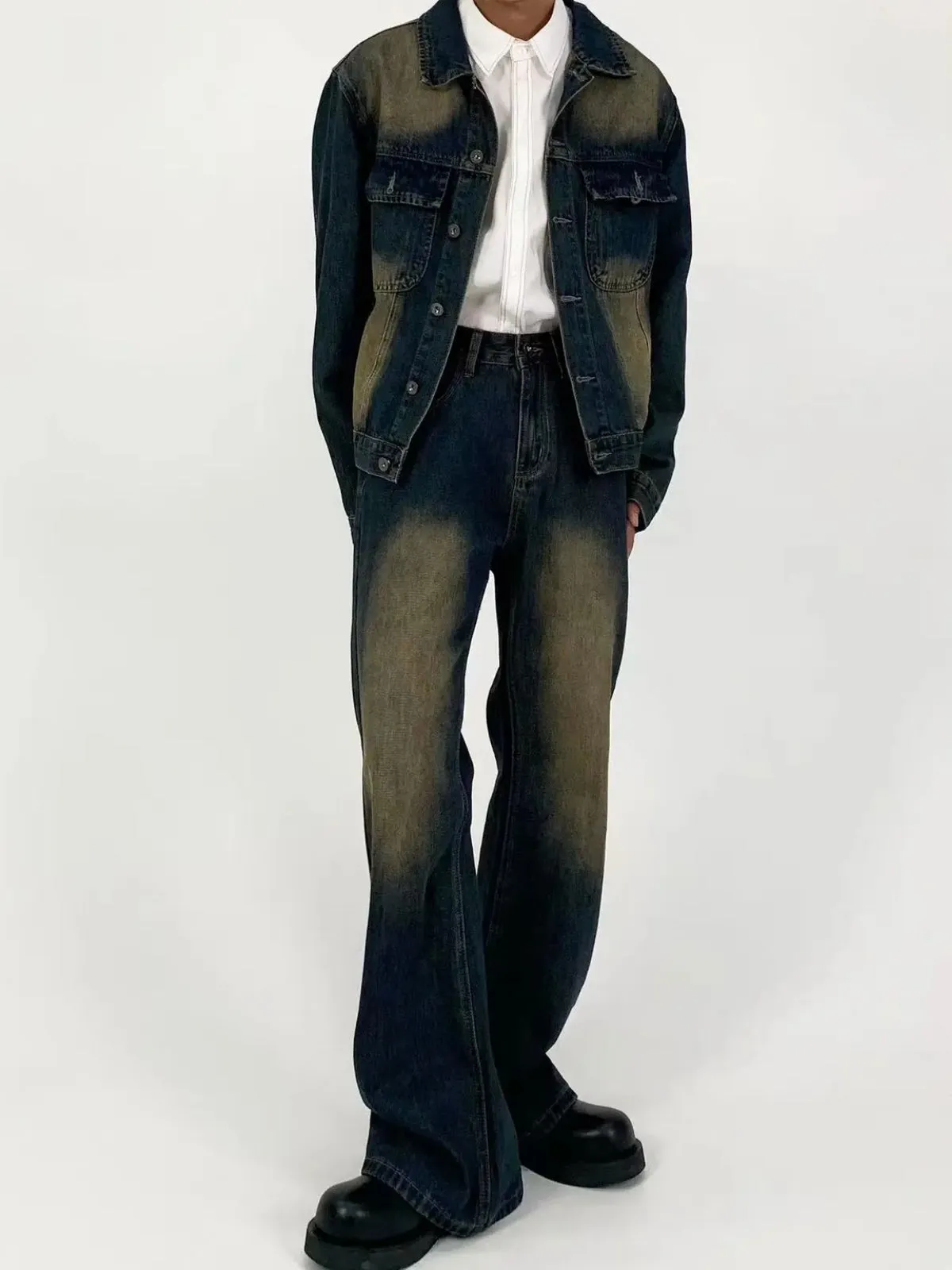 WLS Retro Clean Fit Denim Suit