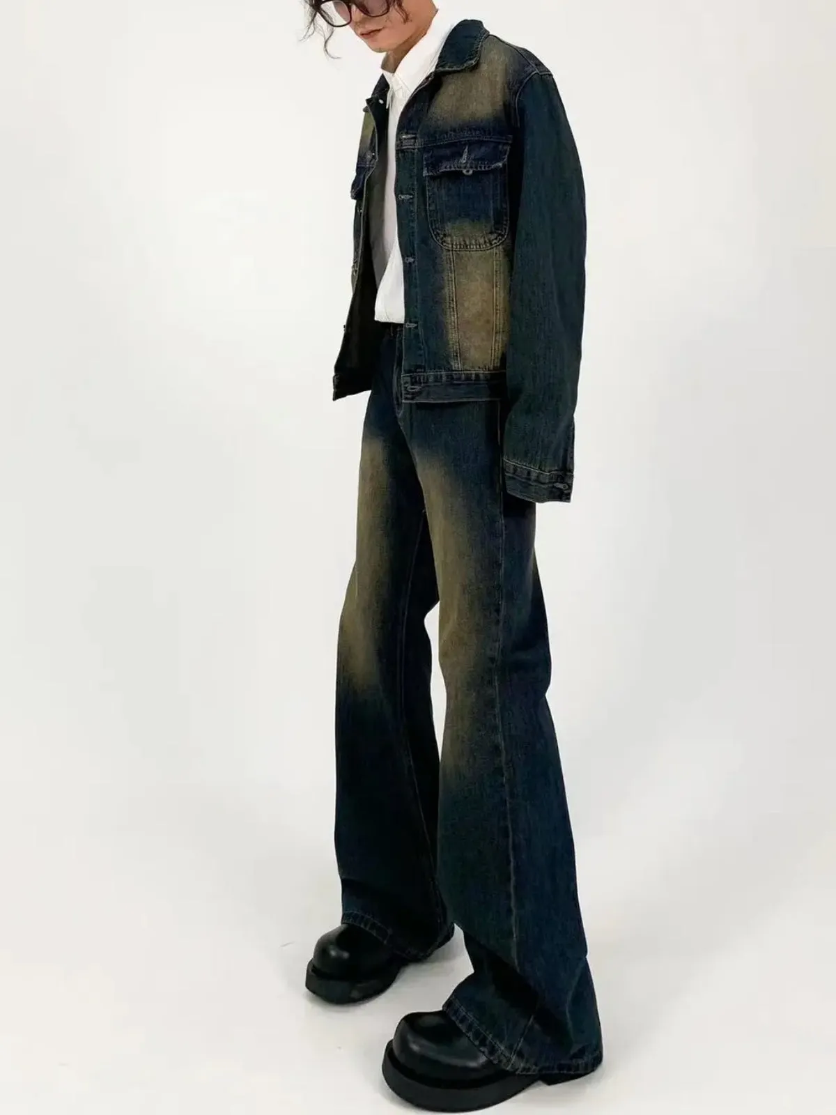 WLS Retro Clean Fit Denim Suit